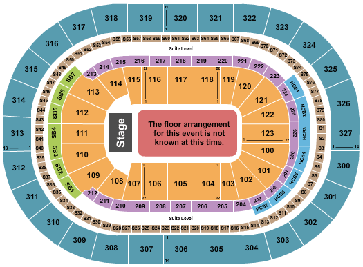 KeyBank Center Disney On Ice Seating Chart